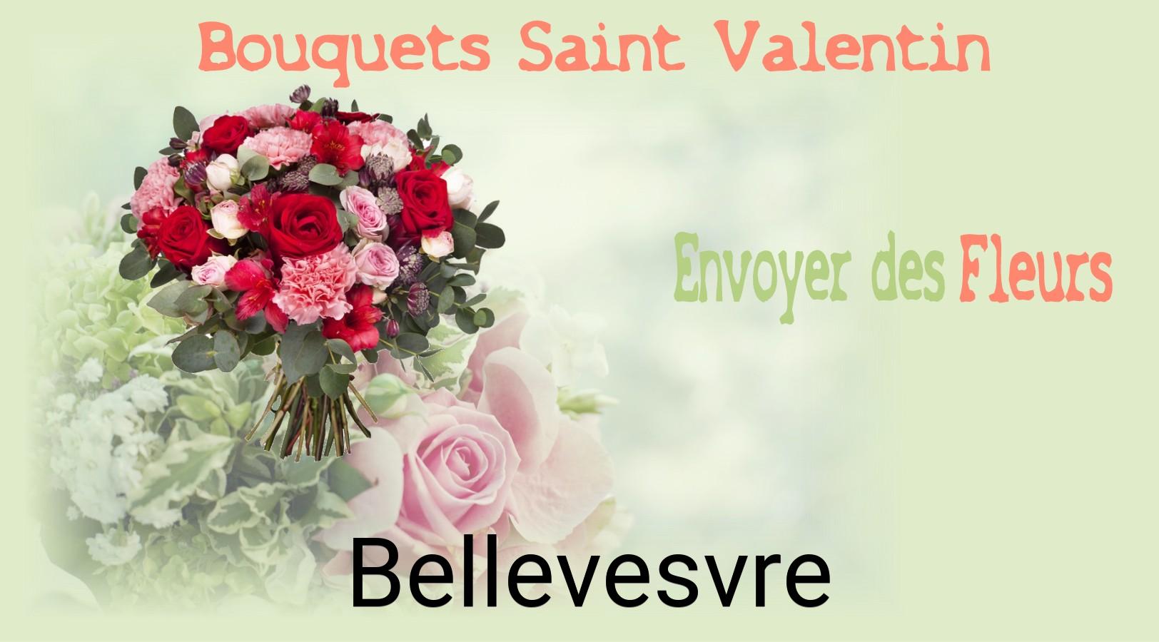 Roses de Saint-Valentin livrées à Bellevesvre